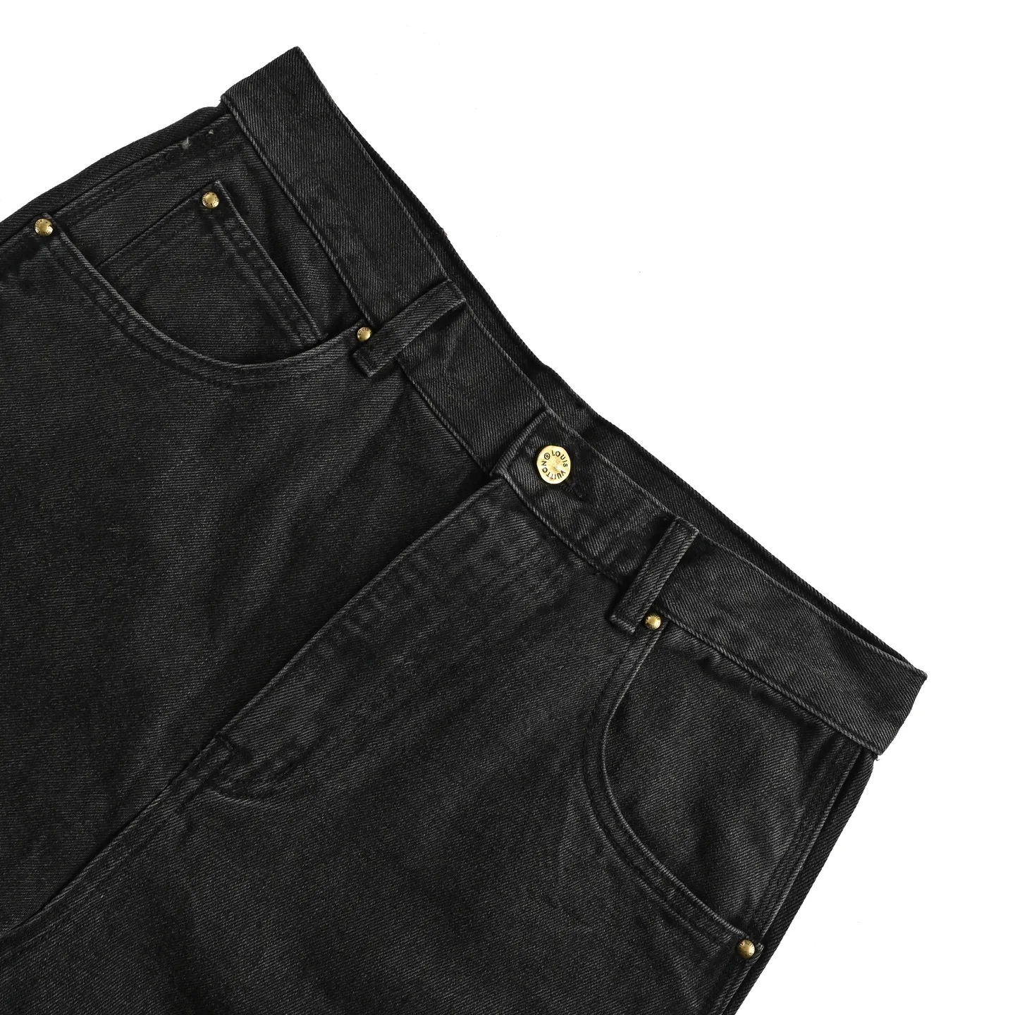 Louis Vuitton/Louis Vuitton presbyopic embossed jeans